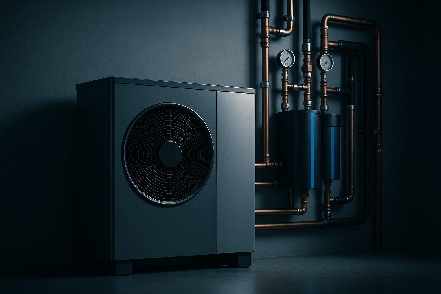 Moderna tecnologia di riscaldamento e pompe di calore